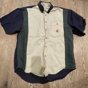 Vintage bugle boy button up shirt